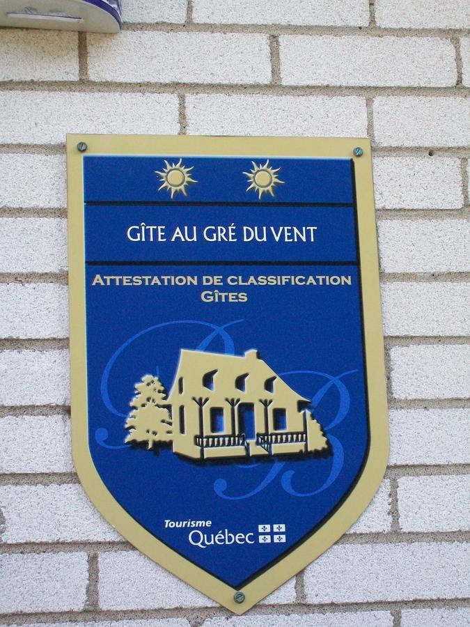 Gite Au Gre Du Vent Québec Kültér fotó